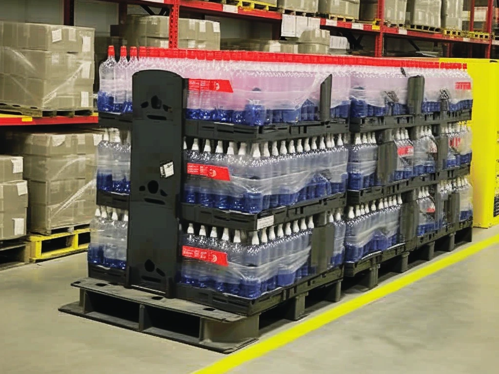 plastic pallet in Food and Beverage Industry