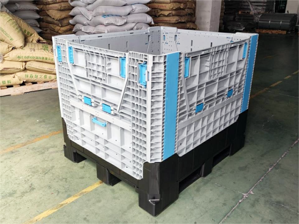 Collapsible Bulk Container Foldable Plastic Pallet Box