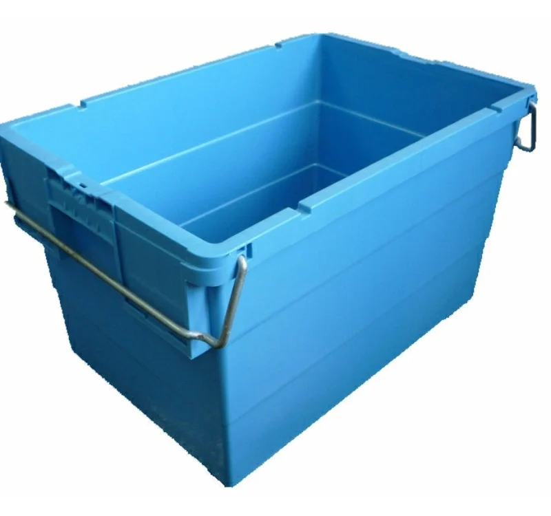 Stack/Nest Attached Lid Container 66L