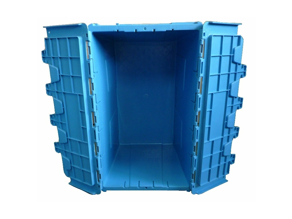 Stack/Nest Attached Lid Containers 38L