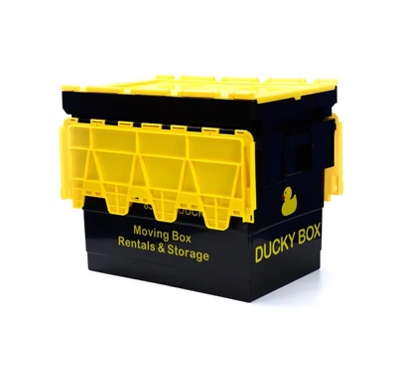 Industrial Plastic Shipping Crates 75L